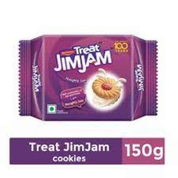 Britannia Treat Jim Jam Cream Biscuit 150g