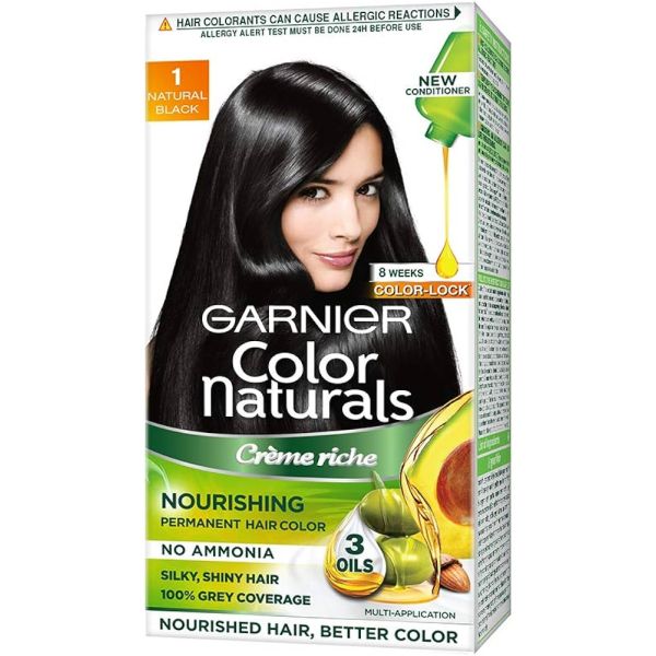 Garnier Color 1.0 Natural Black 70ml+60g