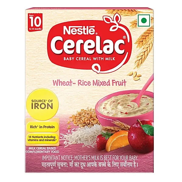 Nestle Cerelac Wheat Rice Mixed 10M+ 300g