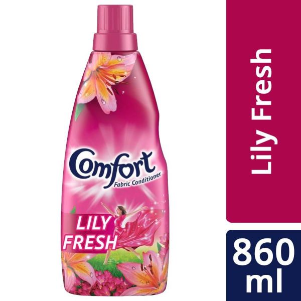 Comfort After Wash Lily Fresh Fabric Conditioner 860ml