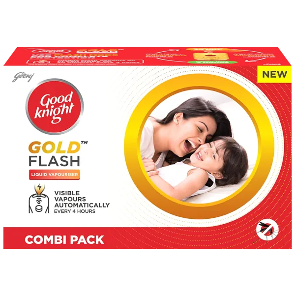 Good Knight Gold Flash Machine + Refill Combi Pack