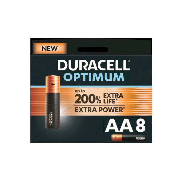 Duracell AA8 Battery 1Pc