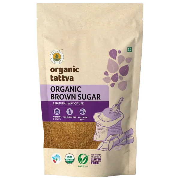 Organic Tattva Brow Sugar 500g